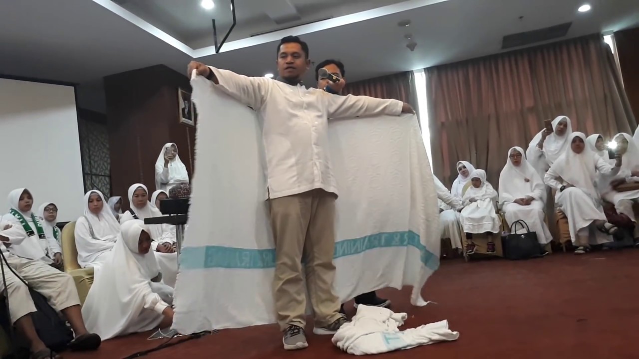 Cara Memakai Baju Ihrom Versi Ust lucu Dudin PPA TOUR UMROH