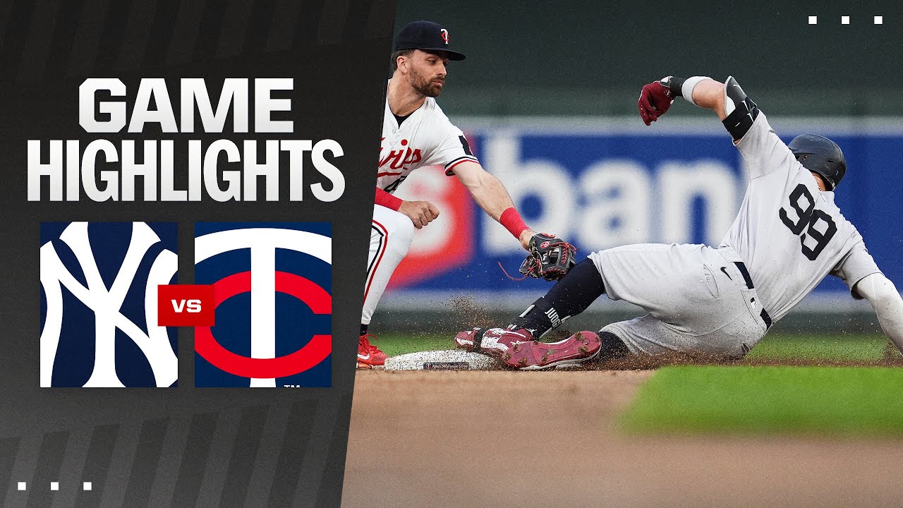 Лучшие моменты матча «Янкиз» против «Твинс» (15.05.24) | Лучшие моменты MLB