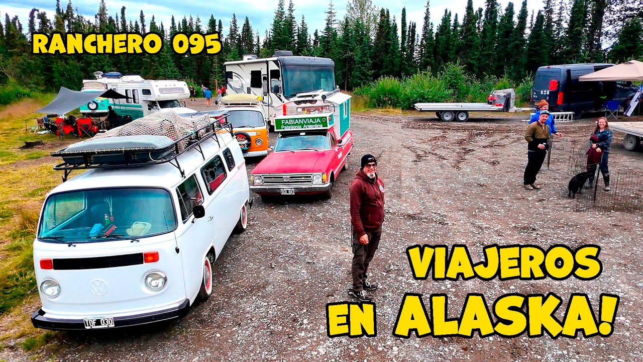 Ranchero 095 👉 Nos juntamos todos los viajeros en Alaska! 🚀 #Seward #Soldotna #alaska