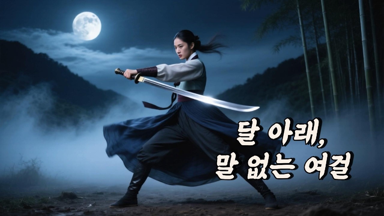 달 아래, 말 없는 여걸 │ 무협 사극 인생트로트