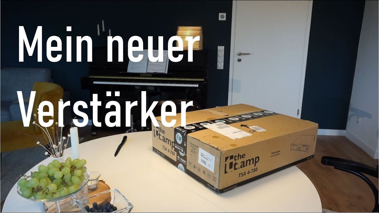 t.amp TSA 4-700 unboxing deutsch