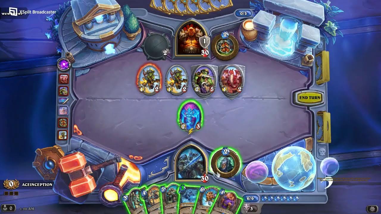 time to play some hearthstone | (ACE INCEPTION LIVESTREAMS)