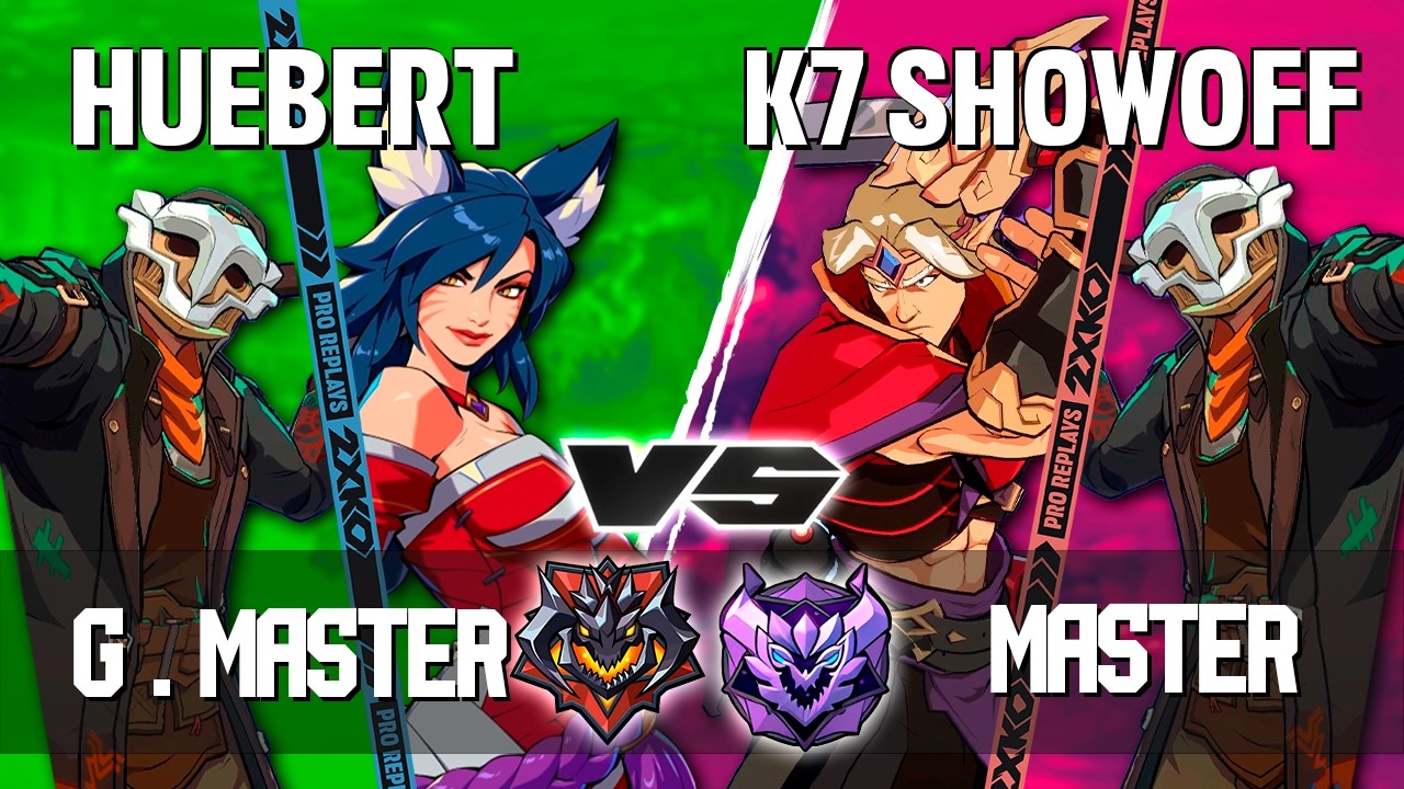 2XKO ▰ ХЮБЕРТ (Ари-Экко) против K7 SHOWOFF (Ясуо-Экко) ▰ Повторы уровня 2XKO Pro