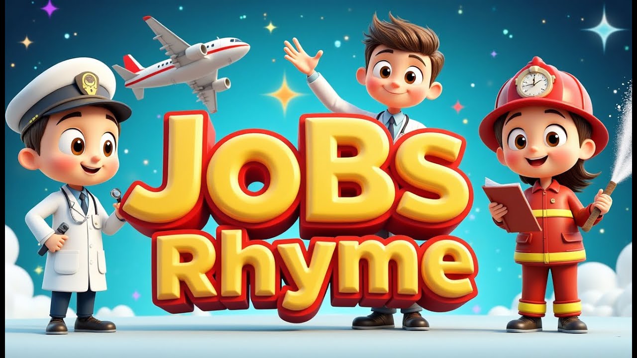Who Does What ? 🧑‍🚒 Fun Jobs & Professions Rhyme for Kids | Milo & Leo Song 🎵