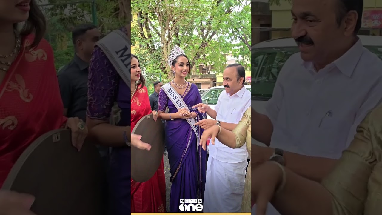 മിസ്സ് യൂണിവേഴ്സ് ഇന്ത്യ 2026 കിരീടം നേടിയ കെസിയ ലിസ് മെജോ, മുഖ്യമന്ത്രിയുമായി കൂടിക്കാഴ്ച നടത്തി