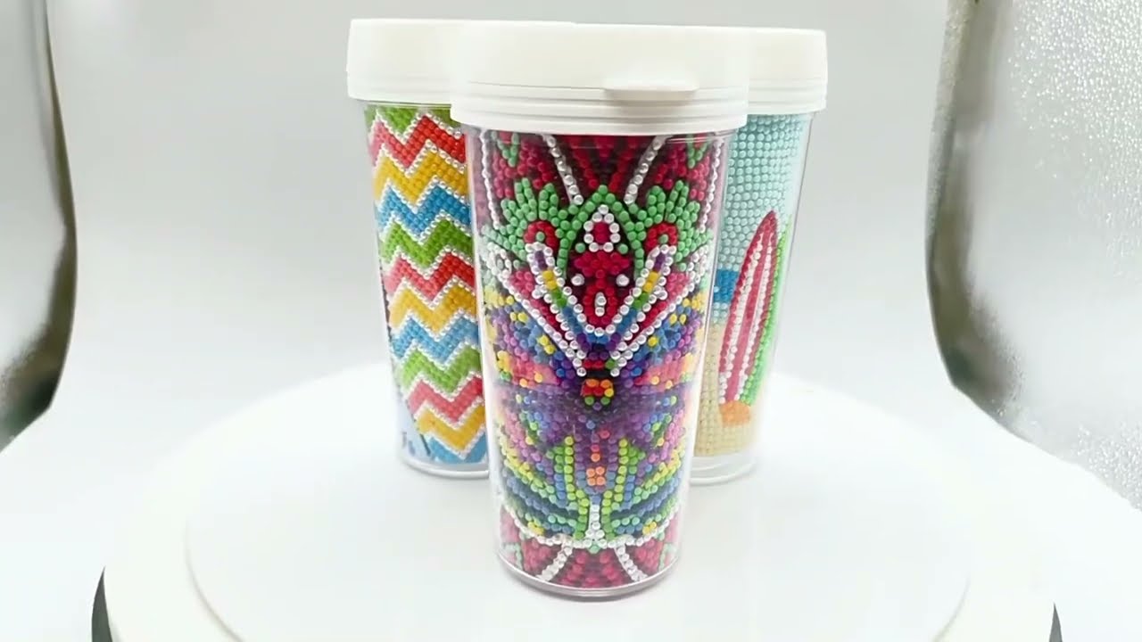 5D Diamond Painting Water Cups