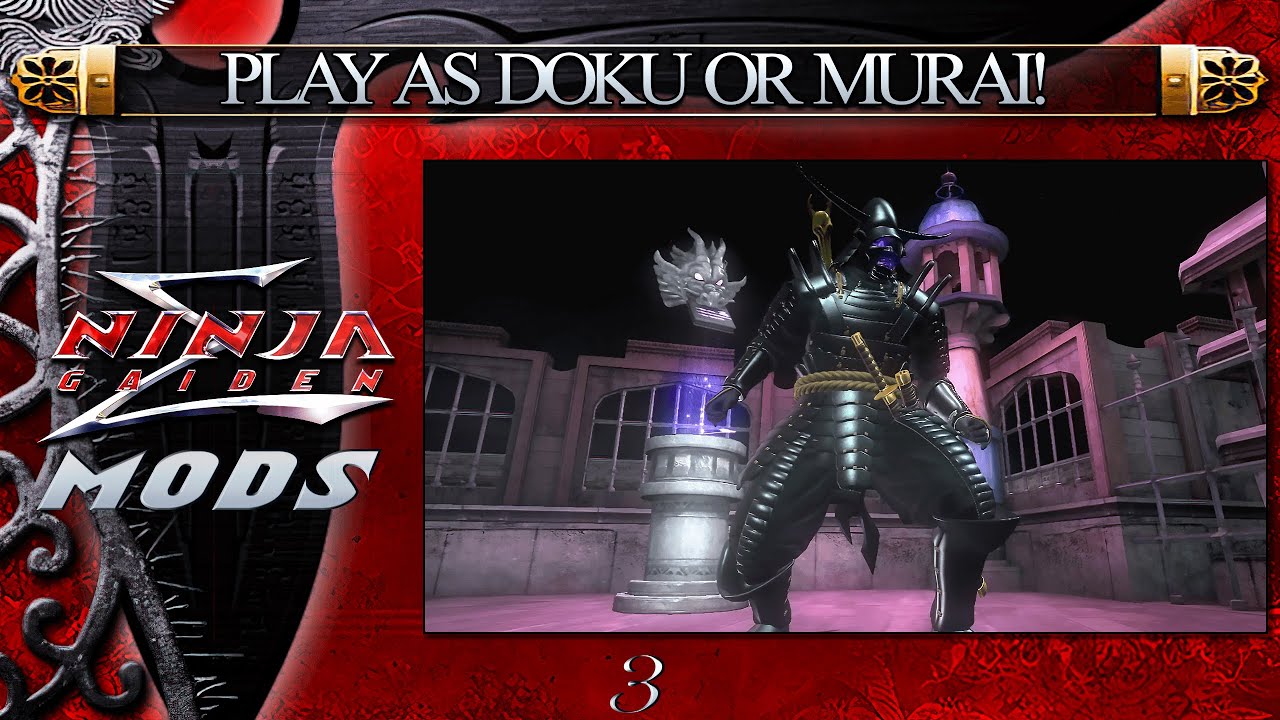 NINJA GAIDEN SIGMA (PS3) Mods: Play as Doku & Murai