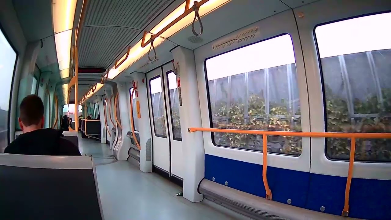 Metro Ride From The Airport, Copenhagen, Denmark, 2026