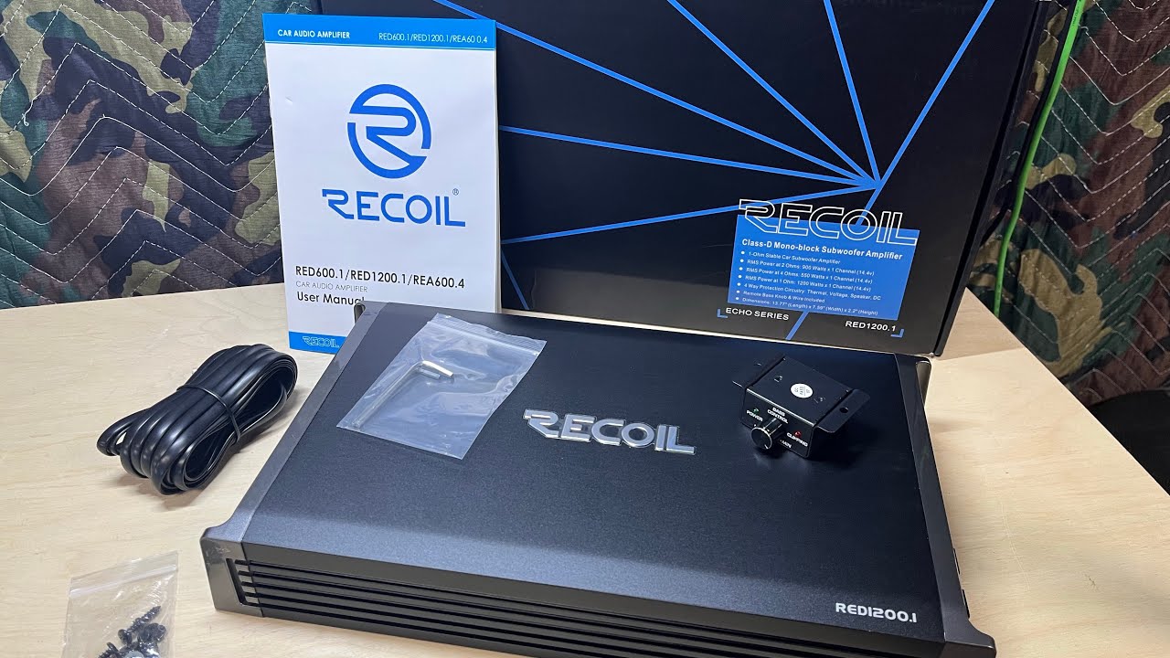 Recoil RED1200.1 Amp Dyno (1 ohm)