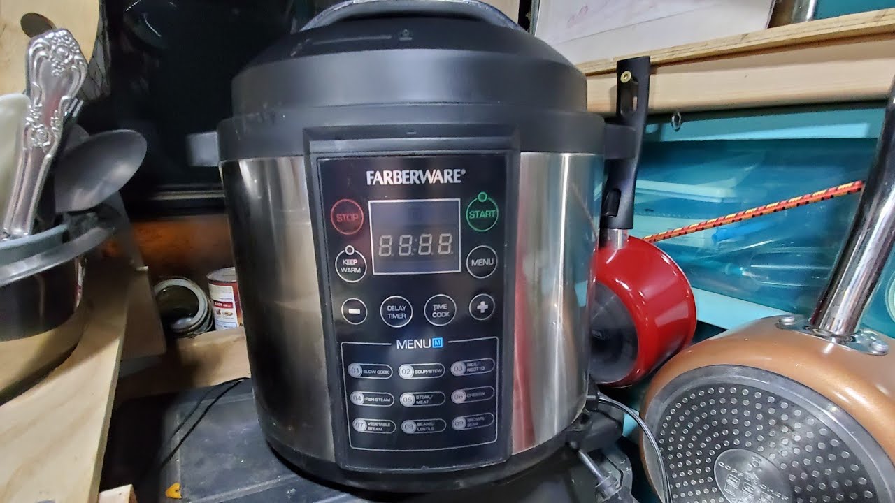 7-26-19 Farberware Pressure cooker beef bone broth.  Puppy and kitty approved.