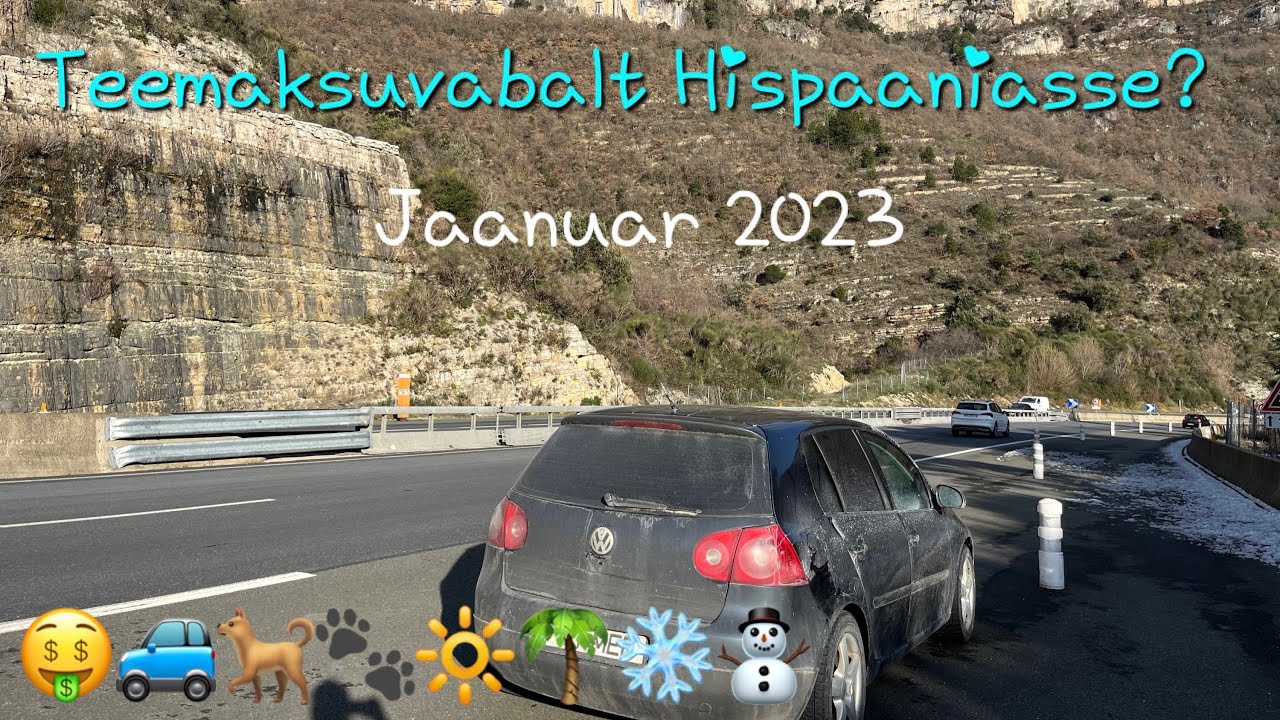 Teemaksuvabalt autoga 4 Päevaga Hispaaniasse 19-22.01.2023. Mis kulus?🇪🇸🇫🇷🇱🇹🇱🇻🇵🇱🇩🇪🇪🇪