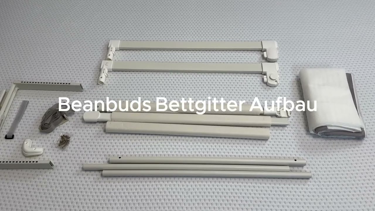 BEANBUDS Bettgitter Aufbau Anleitung