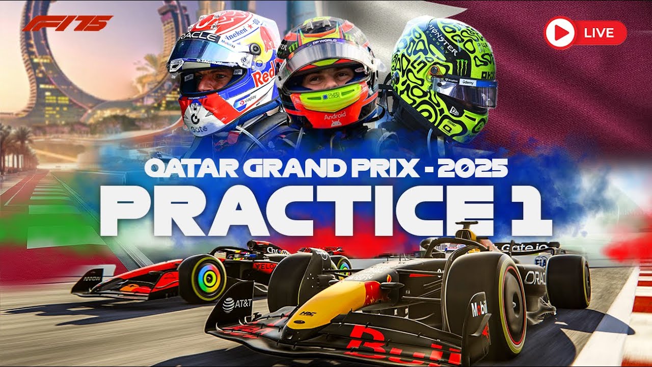 F1 LIVE PRACTICE 1 - QATAR GP 2025 | Formula 1 Timing Commentary