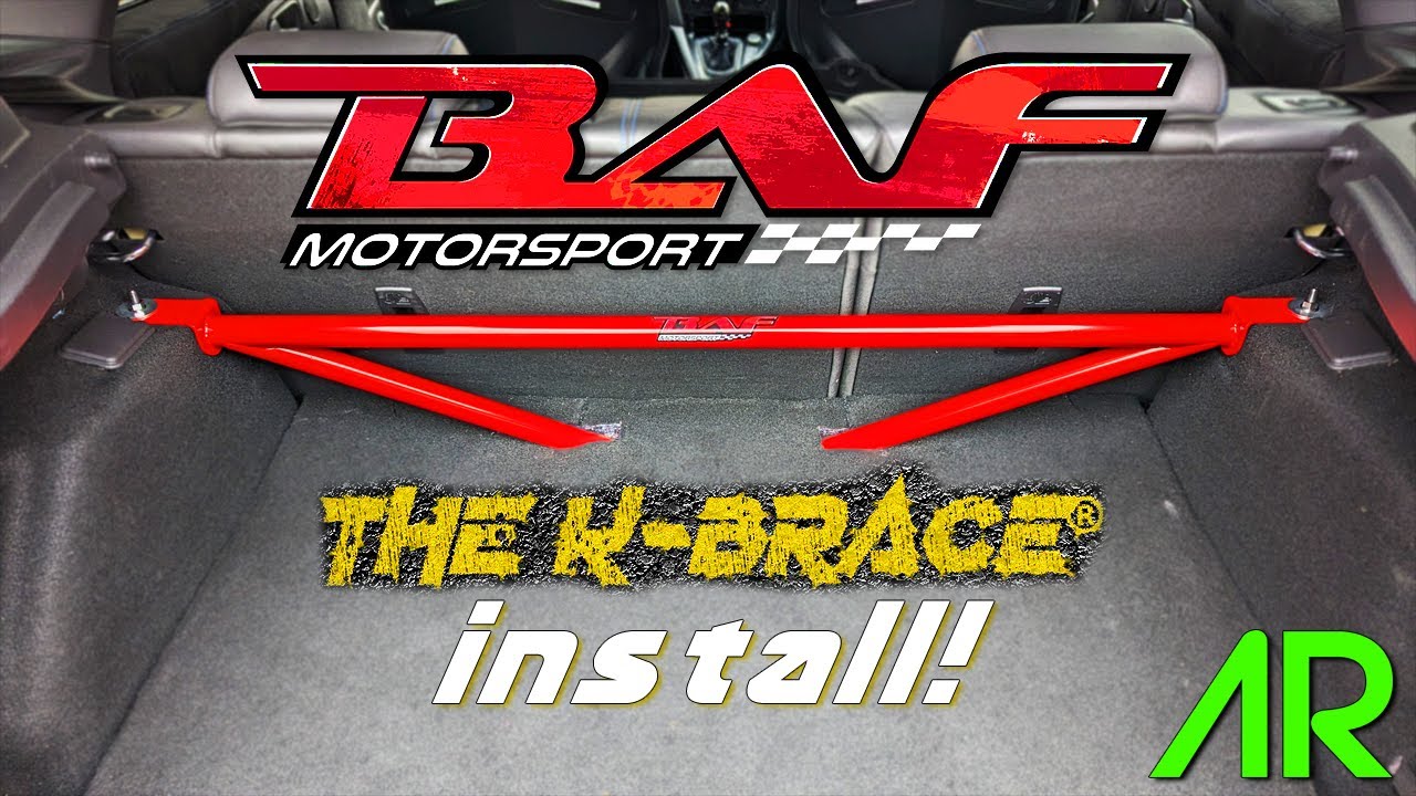 BAF MOTORSPORT K-BRACE INSTALL! | FOCUS RS