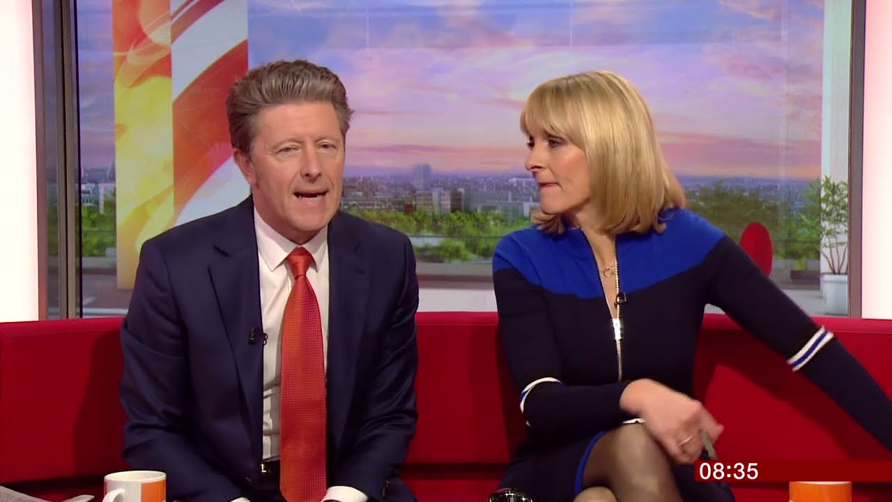Louise Minchin - Short Dress - Sheer Tights Style - 3rd Jan 2019