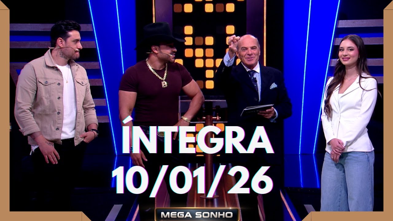 DUDA RUBERT E BRENNO & MATHEUS NO ‘MEGA SONHO’ - 10/01/2026 | COMPLETO