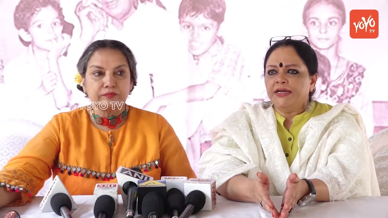 Shabana Azmi Tanvi Azmi HOST Painting Drawing Competition For Specially Abled Children | YOYO Times