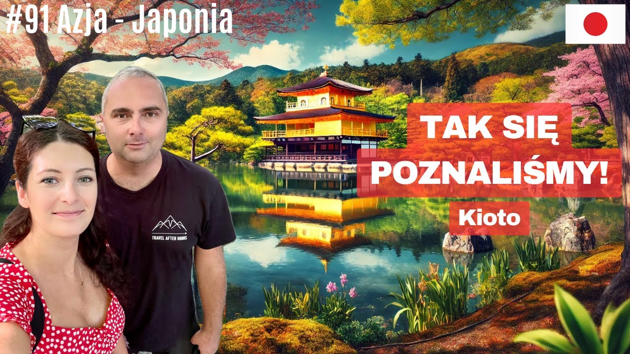 Azja #91- Kioto od zmierzchu do świtu! Pałac Cesarski, Świątynie Kinkaku-ji, Ryoan-ji, Las Bambusowy