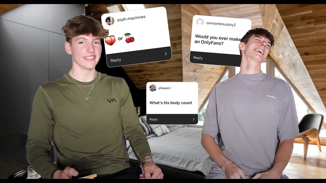asking a teen boy awkward questions you're too afraid to ask