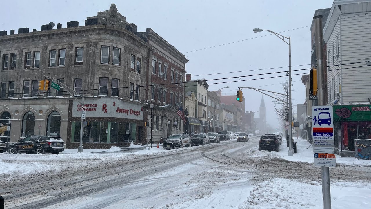 Snowstorm in the Heights - Jersey City, N.J.