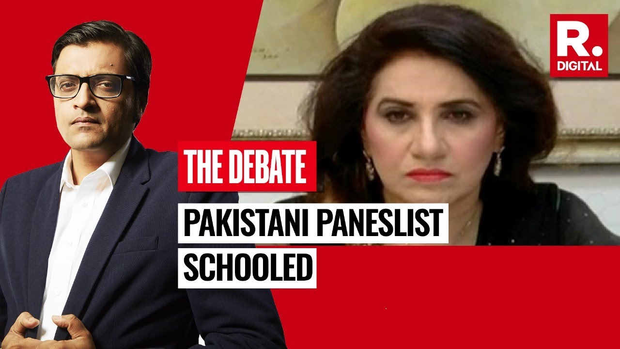 BJP's Sanju Verma Schools Pakistani Panelist Supporting Congress & Rahul Gandhi | The Arnab Debate