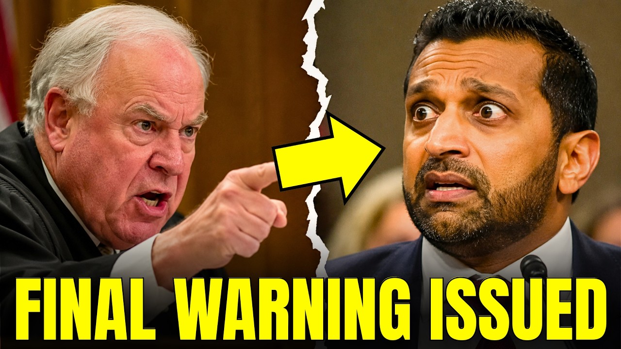 Kash Patel BREAKS DOWN After Supreme Court Judge Delivers Last Warning Live Before Prison Verdict