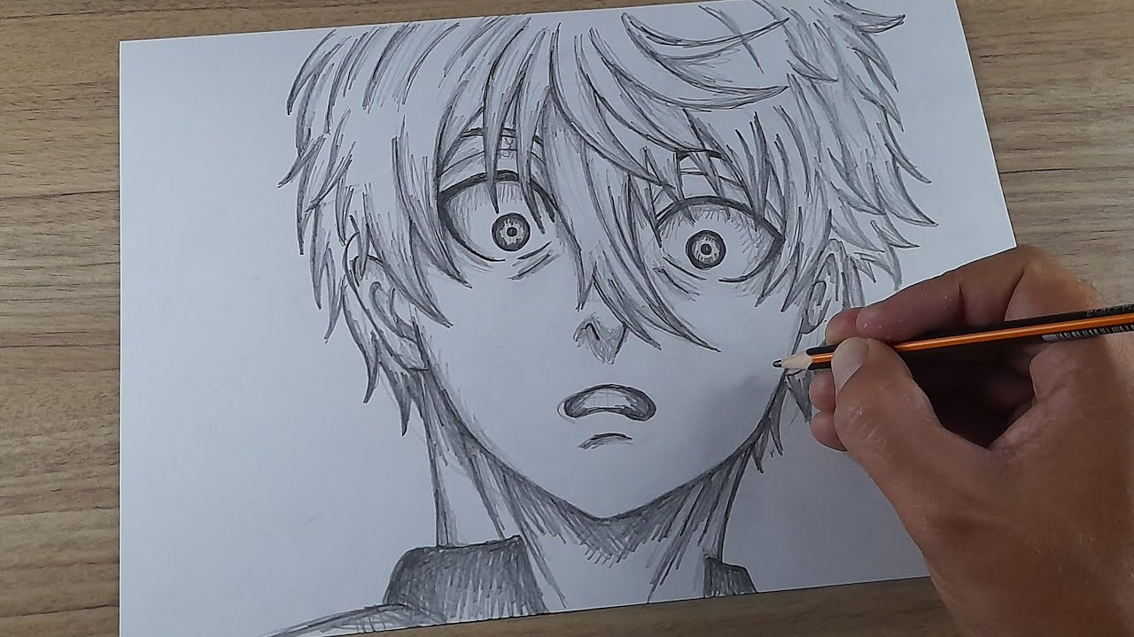 COMO DESENHAR NAGI SEISHIRO BLUE LOCK