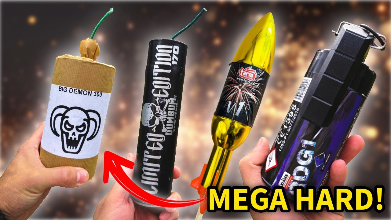 ZWAAR F4 VUURWERK AFSTEKEN IN TSJECHIË! Mega Knallers & Dikke Pijlen 🚀