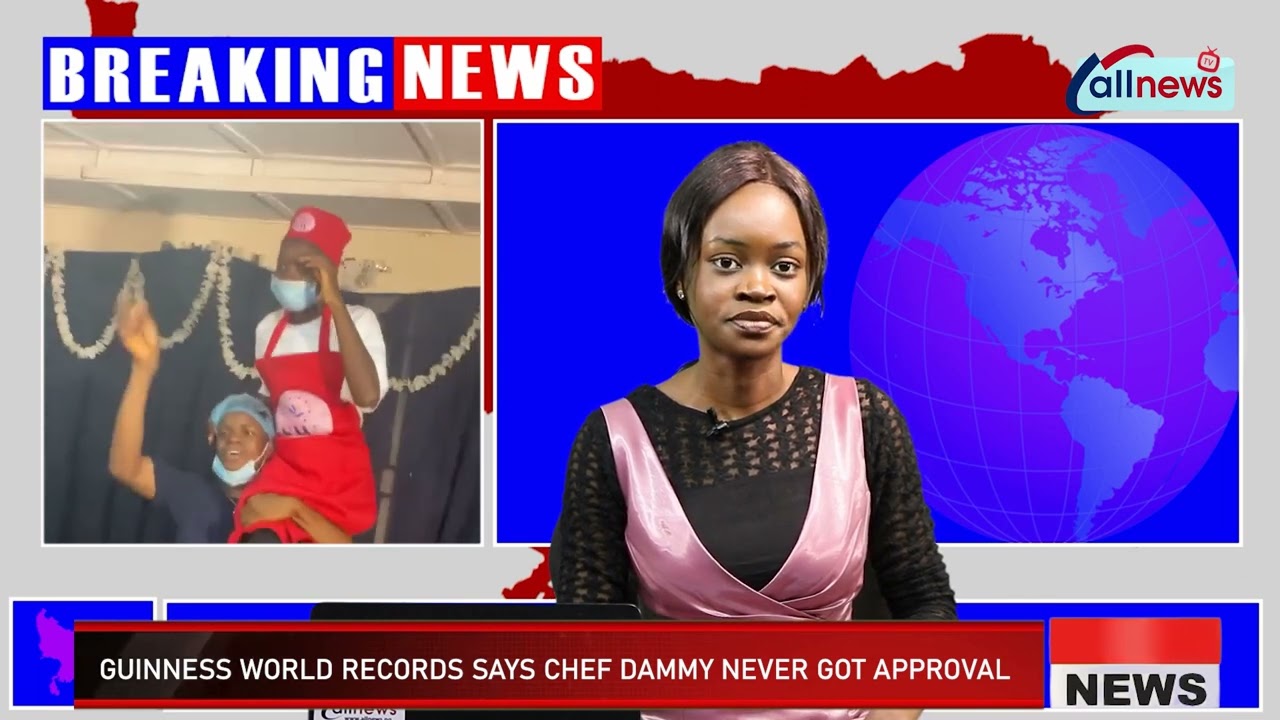GUINNESS WORLD RECORDS SAYS CHEF DAMMY NEVER GOT APPROVAL