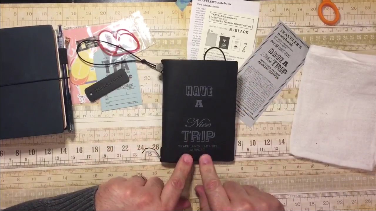 Narita Airport Traveler’s Notebook Unboxing