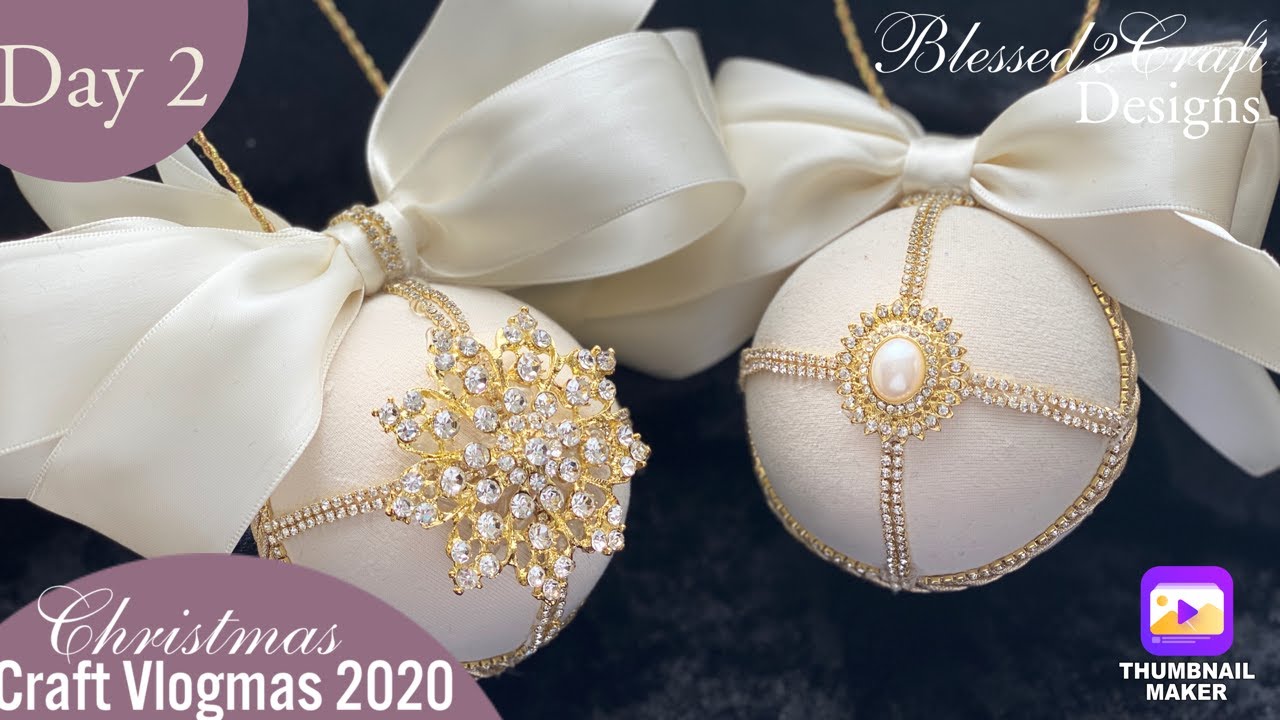 Christmas Ornament Vlogmas 2020 Day 2