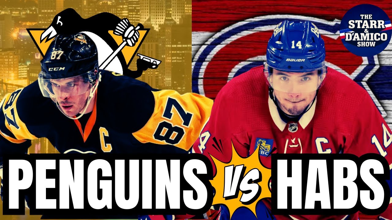 Montreal Canadiens vs Penguins: BIG Moments, BIG Questions | LIVE Reaction