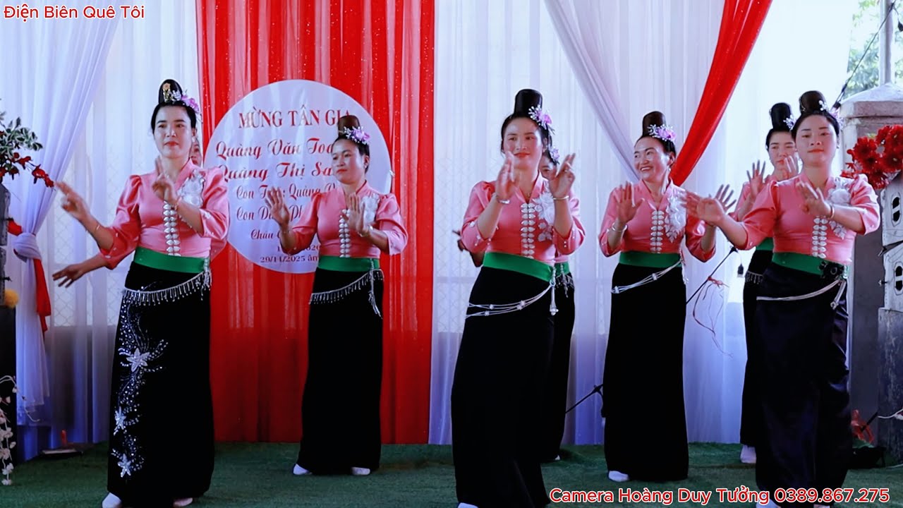 Múa mừng Tân Gia Quàng Văn Toan & Quàng Thị San Bản Sam Măn Xã Na Son Điện Biên