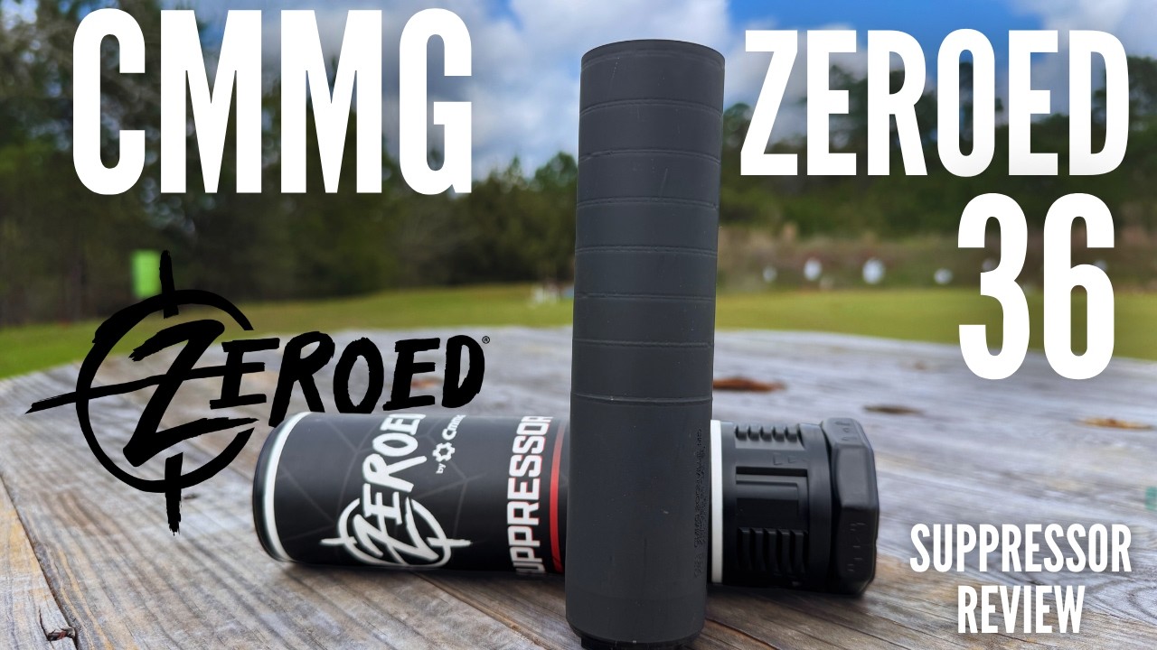 Обзор глушителя CMMG ZEROED 36 | Лучший «универсальный» глушитель?