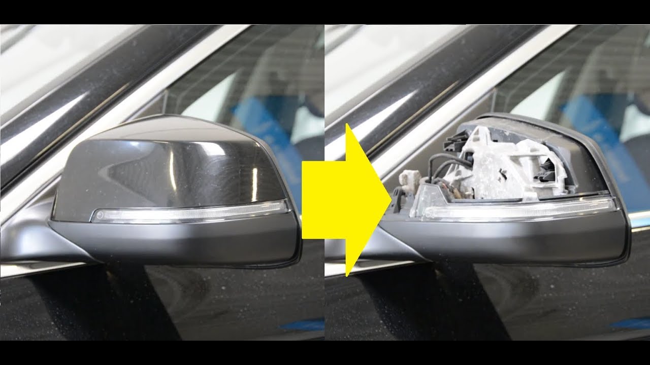 Mirror cover removal  Bmw 5 series  F11