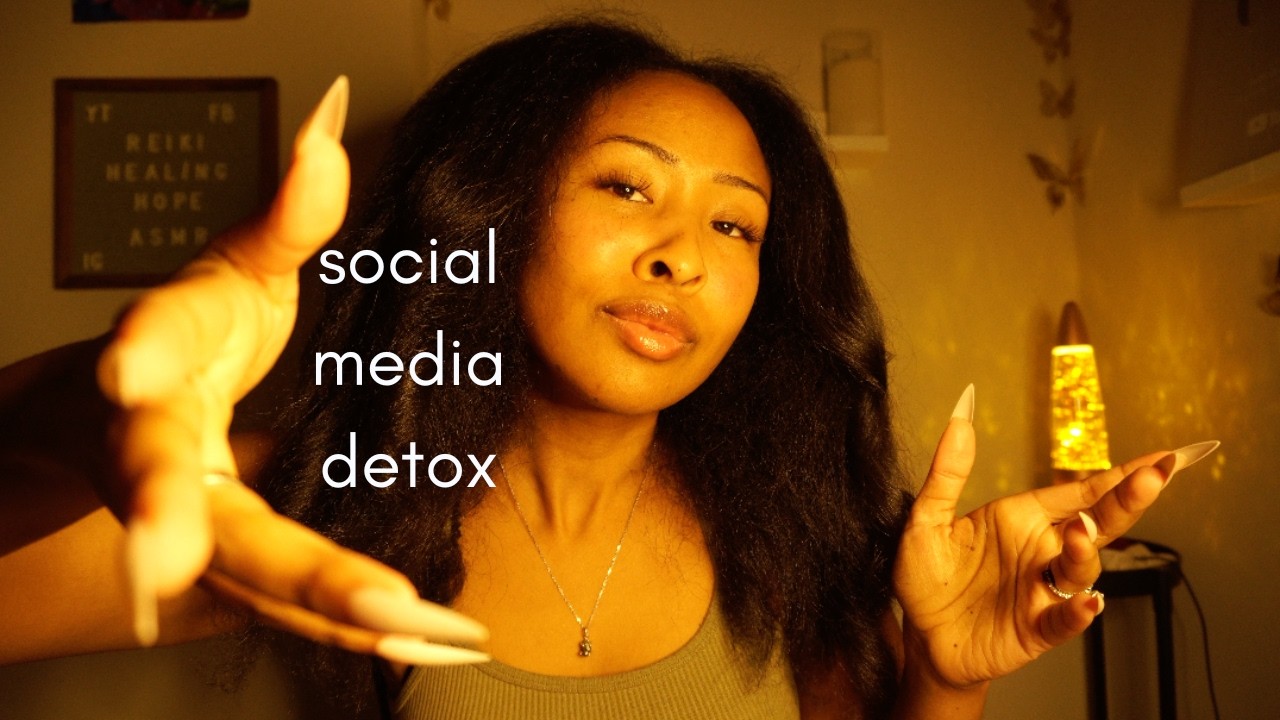 social media detox ✨ getting ur spark back when you feel 🧠 Mentally EXHAUSTED 😭 | Energy Healing ✨