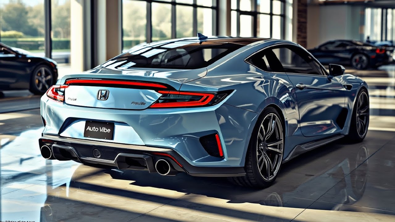 «Первый взгляд на Honda Prelude 2026 года | Потрясающий дизайн, турбонаддув и гибридная силовая у...