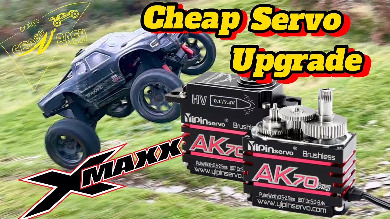 Yipin AK70 servo : Cheap upgrade for traxxas Xmaxx