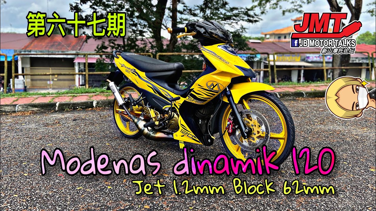 JMT第六十七期 Modenas dinamik 120 Jet 1.2mm Block 62mm