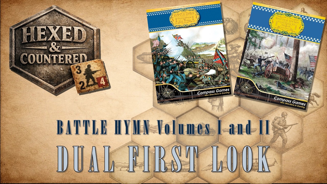 Battle Hymn Volume 1 & 2 (Compass Games) - Dual First Look