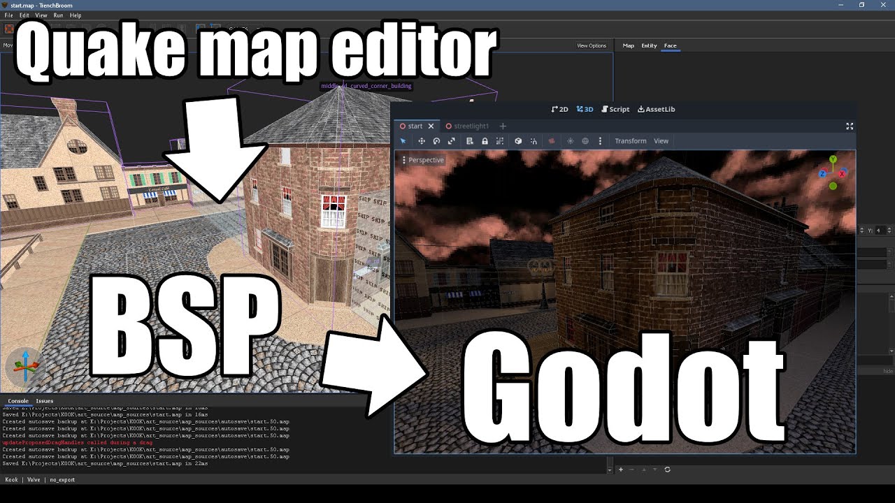 Godot Quake BSP Importer Tool + Tutorial