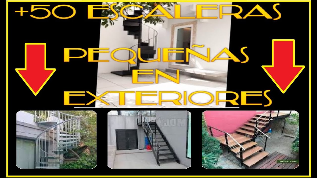 🏠🏡+ 50 ESCALERAS PEQUEÑAS EXTERIORES (esaleras de caracol rectas para EXTERIORES) ESCALERA exterior