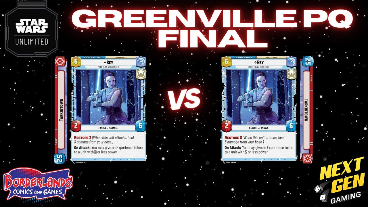 Star Wars Unlimited Planetary Qualifier | Final Match | Rey vs Rey | Greenville, SC