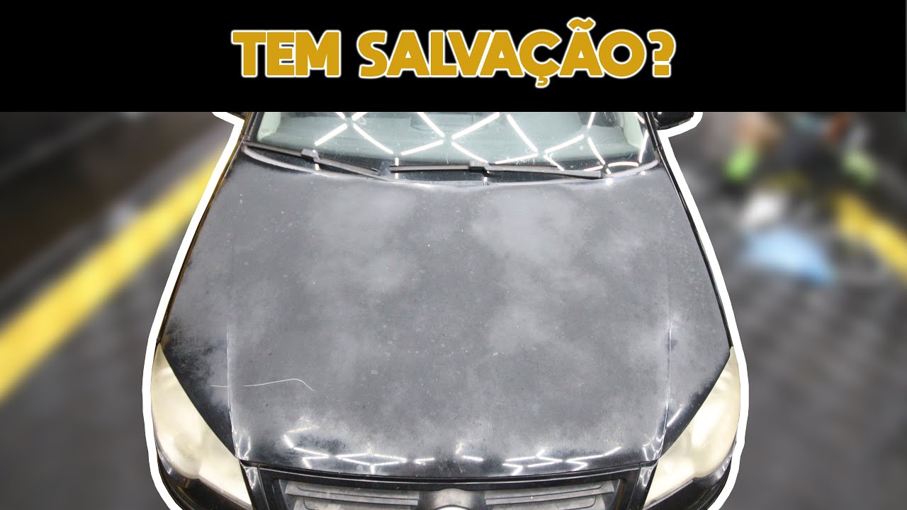 NÃO SEJA ENGANADO! POLIMENTO SALVA PINTURA QUEIMADA?