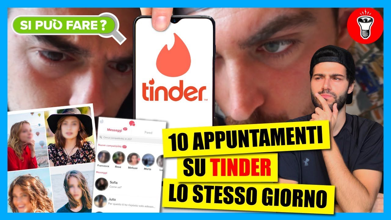 10 Appuntamenti su Tinder con 10 Ragazze Diverse lo Stesso Giorno - [Si Può Fare?] - theShow