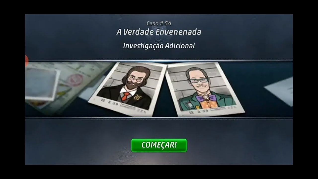 Criminal case caso 54: A verdade envenenada investigação adicional