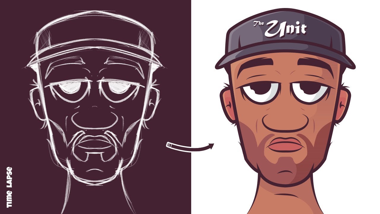 Secrets to Creating Vector Character 50 Cent