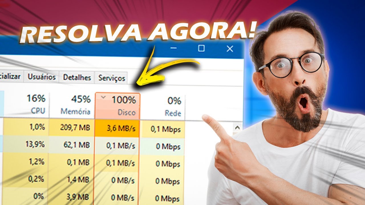 Disco 100% Como Resolver no Windows 10 [M&eacute;todo Seguro]