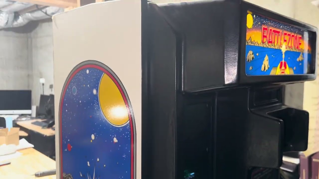 Battlezone fully up and running original hardware!