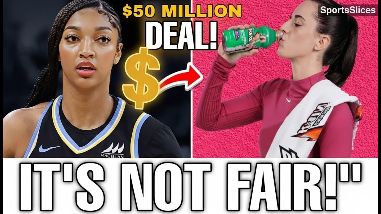 «Сделка Кейтлин Кларк с Gatorade на 50 миллионов долларов ШОКИРОВАЛА WNBA — Энджел Риз высказалас...